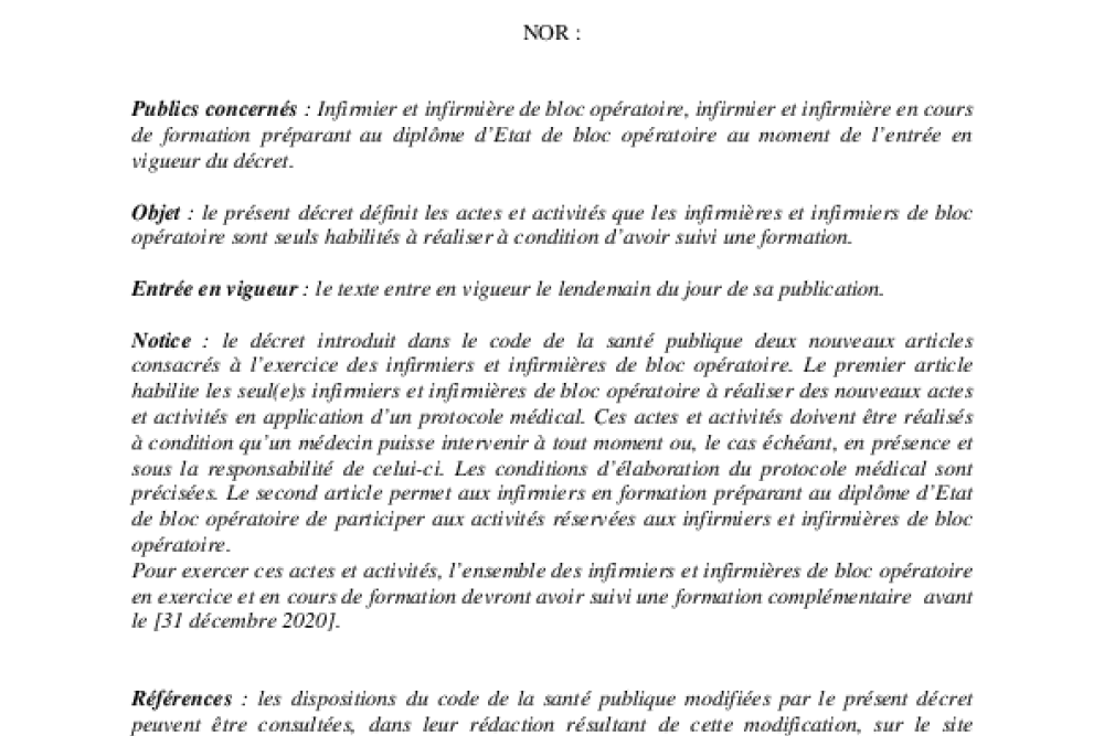 TEXTES REGLEMENTAIRES N°81
