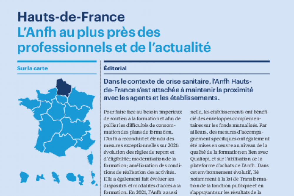 Rapport d'activité 2021 - Hauts-de-France