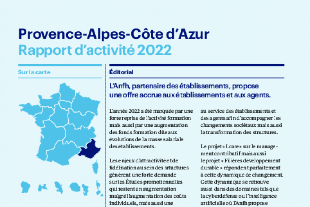 Rapport d'activité 2022 - PACA