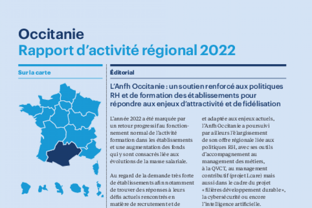 Rapport d'activité 2022 - Occitanie