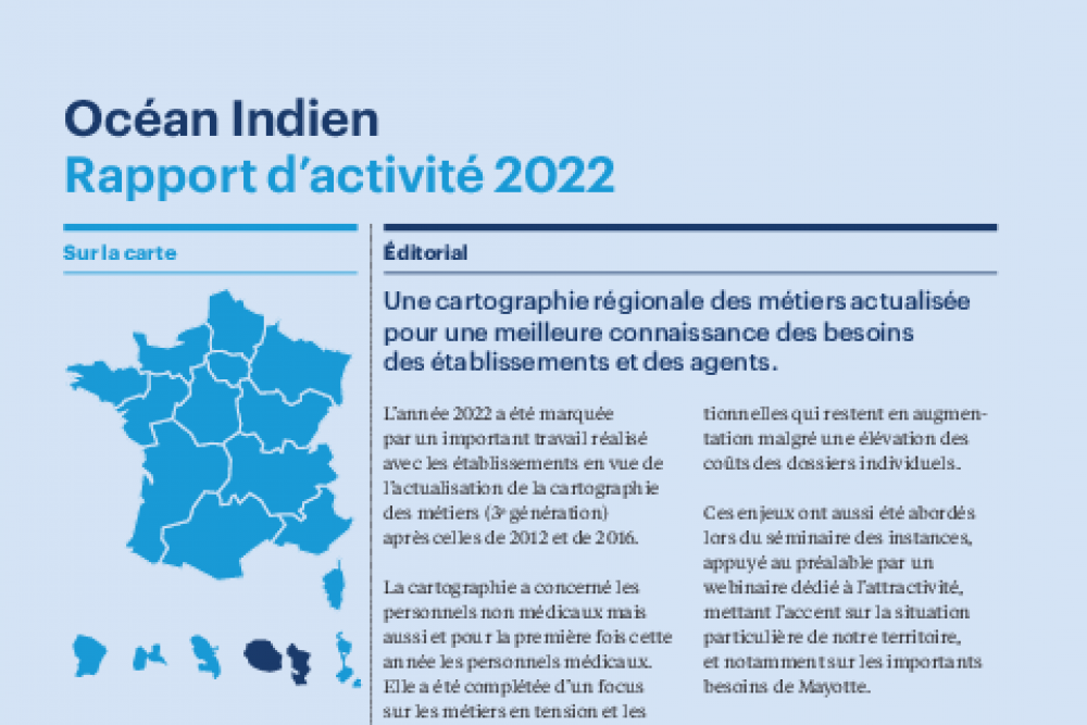 Rapport d'activité 2022 - Océan Indien