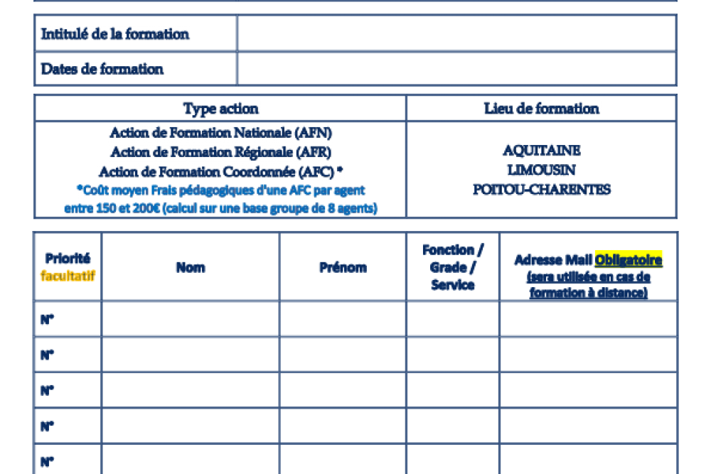 2024 : l’offre de formation régionale de l’ANFH Nouvelle Aquitaine disponible !
