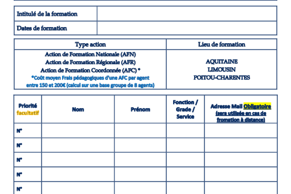 2025 : l’offre de formation régionale de l’ANFH Nouvelle Aquitaine disponible !