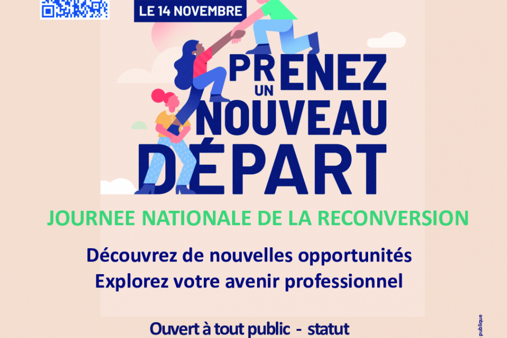JOURNEE NATIONALE DE LA RECONVERSION LE 14 NOVEMBRE 2024