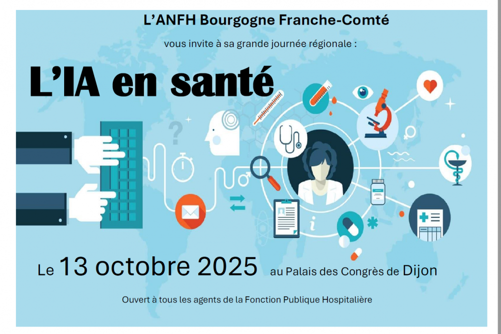 JOURNEE REGIONALE BFC "L'IA EN SANTE"