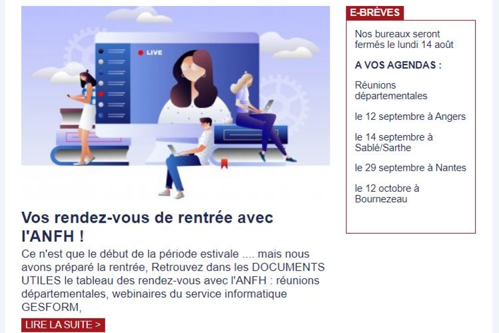 NEWS LETTER n°7 - Lisez là avant de partir .... ou en revenant 
