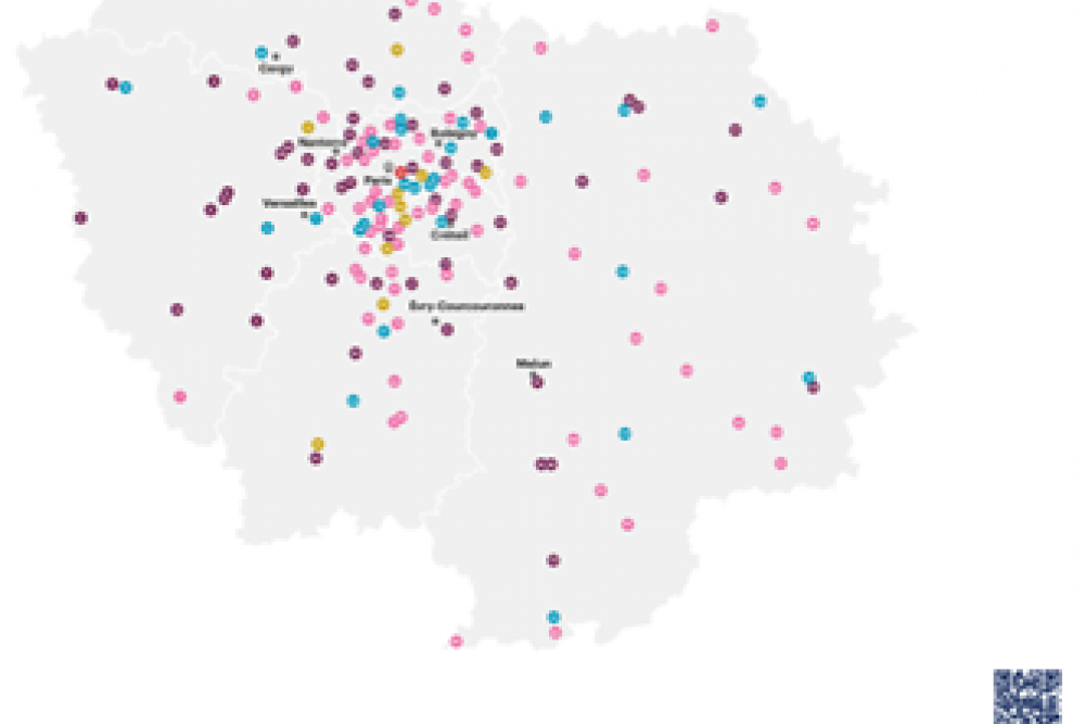 Les établissements en Ile de France