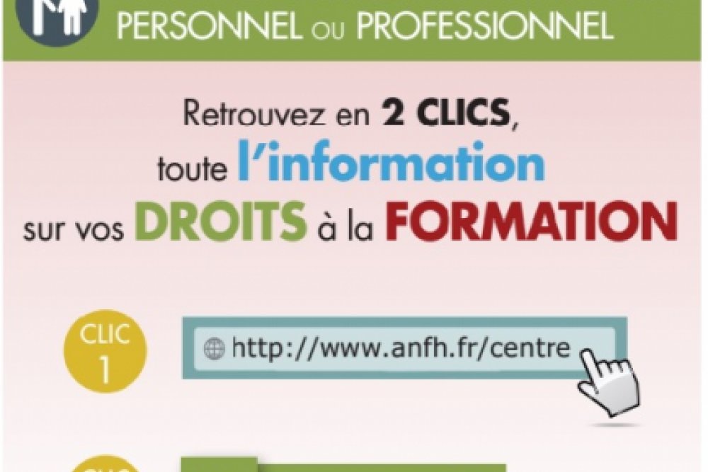 DROITS A LA FORMATION EN 2 CLICS
