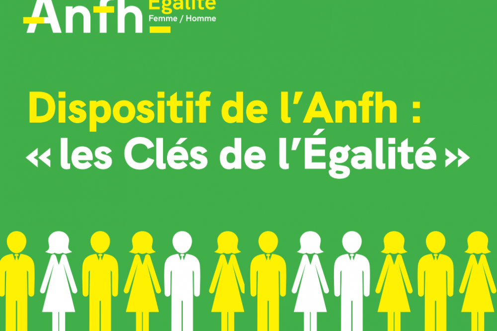 Dispositif : Les clés de l’égalité : l’outil de l’ANFH en faveur de l’égalité femmes-hommes