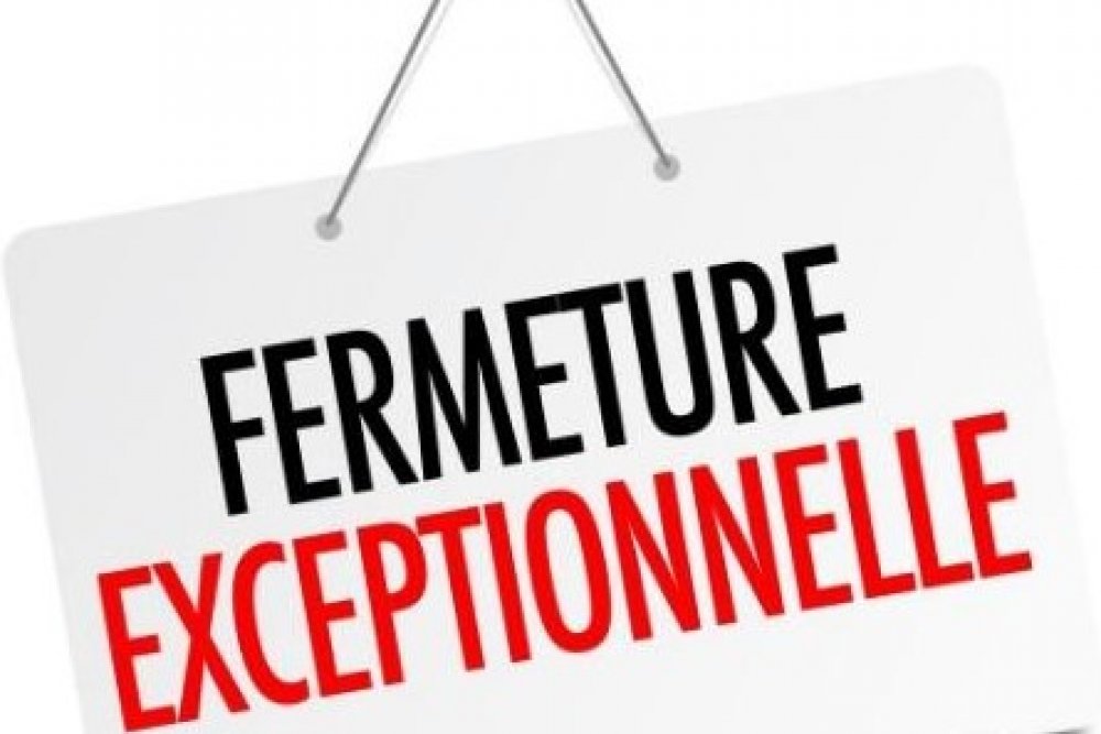 Nos bureaux seront exceptionnellement fermés les jeudi 22 et vendredi 23 mai en raison du séminaire des personnes chargées de la formation.