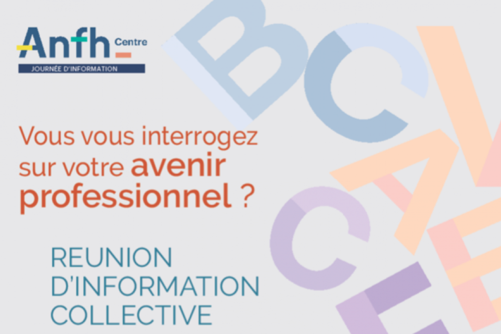 Prochaines réunions d'INFORMATION COLLECTIVE sur les DISPOSITIFS INDIVIDUELS