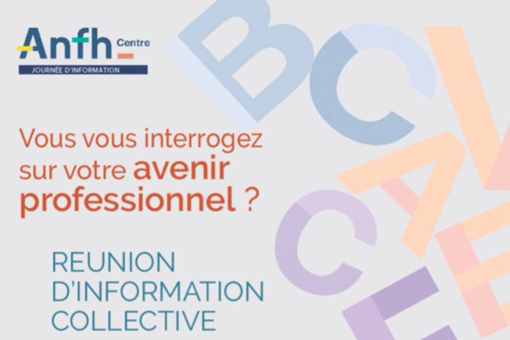 REUNION INFORMATION COLLECTIVE sur les DISPOSITIFS INDIVIDUELS à CHARTRES