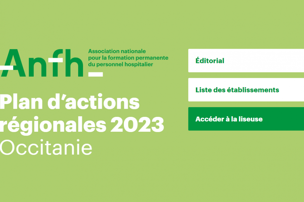 Plan d'Actions Régionales 2023 Occitanie
