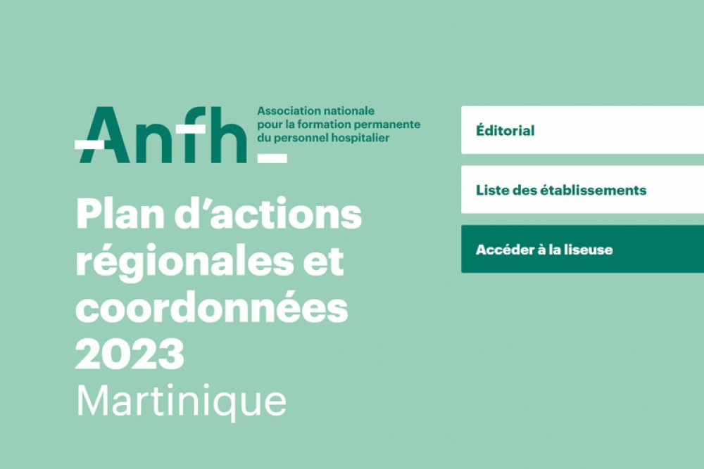 Plan d'actions régionales et coordonnées 2023 - Martinique