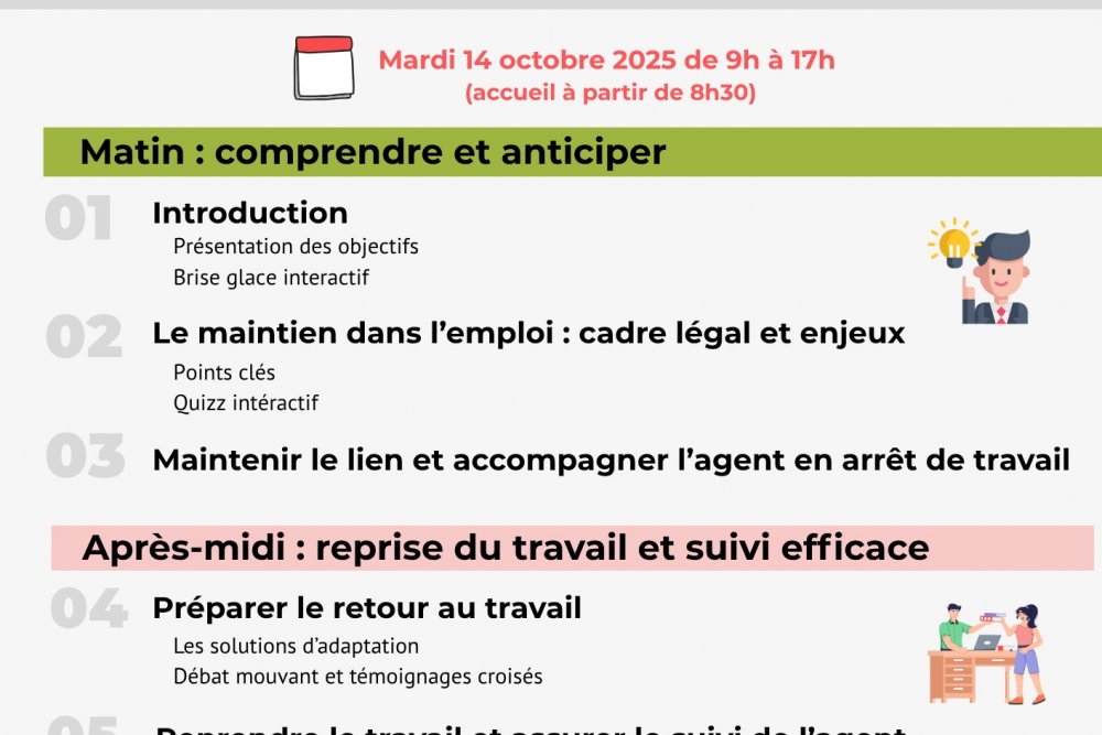 Journée thématique " maintien dans l'emploi" 