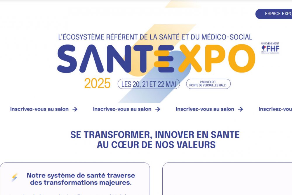 L’ANFH est présente au salon Santexpo