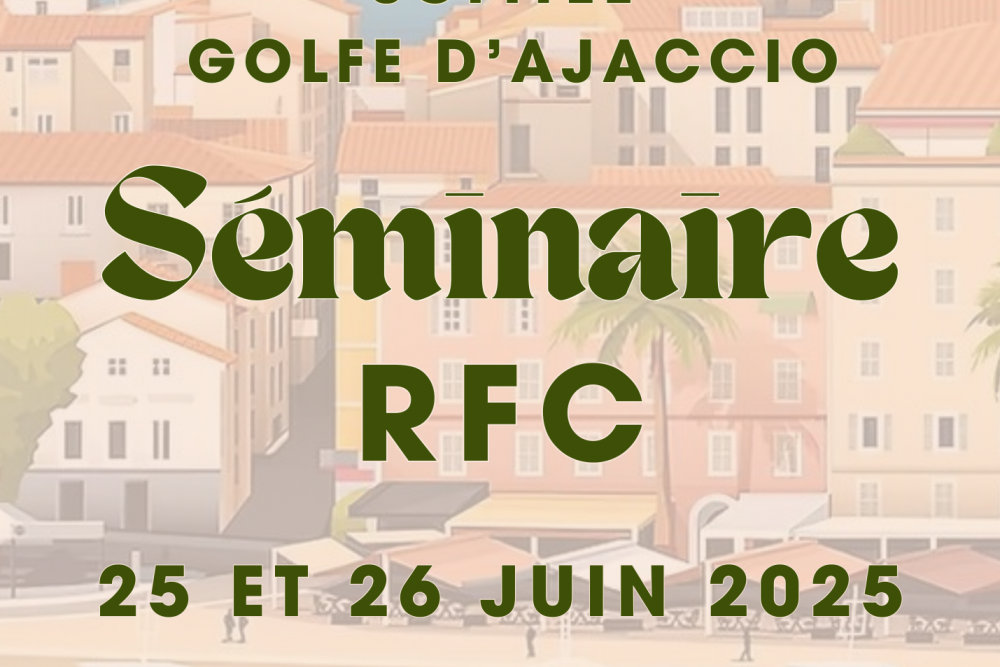 SAVE THE DATE - Séminaire des Responsables et Conseillers Formation des hôpitaux publics de Corse