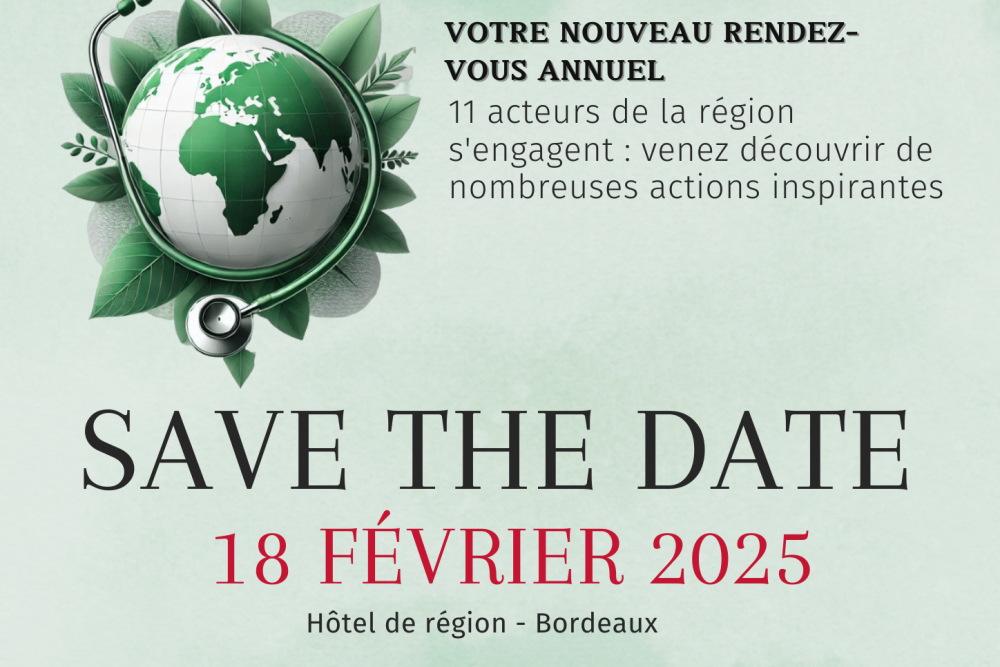 18 FEVRIER 2025 : Journée régionale sur la Transformation écologique en santé