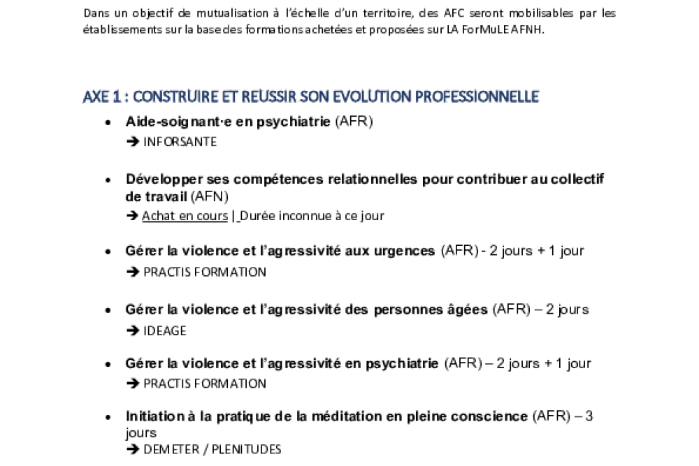 A vos mails : nouveau recensement des besoins de formation