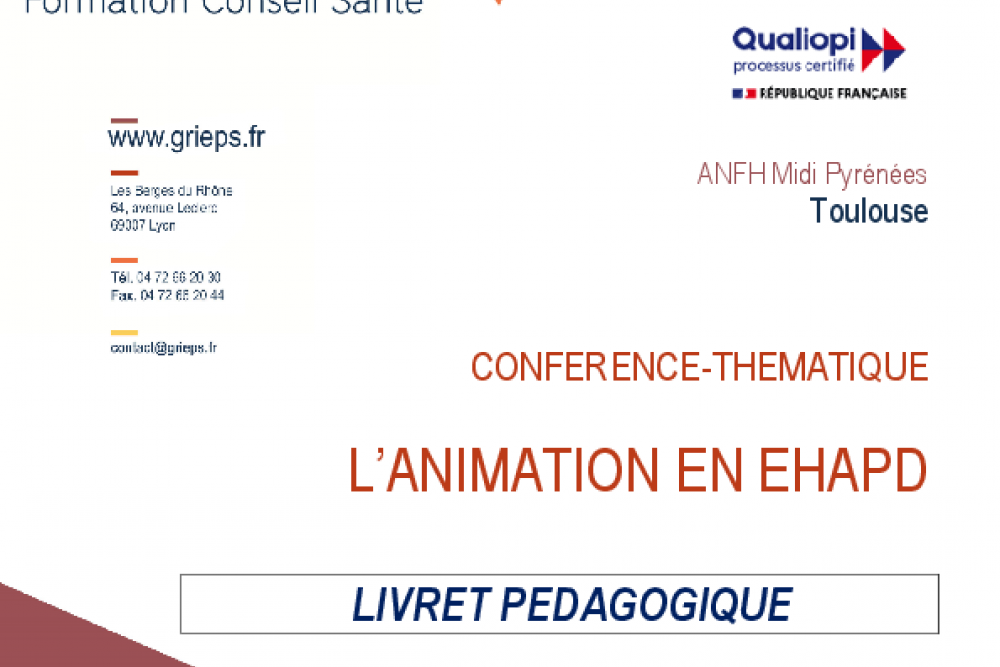 Journée Conférence « Gérontologie » - 23 novembre 2021 à Toulouse