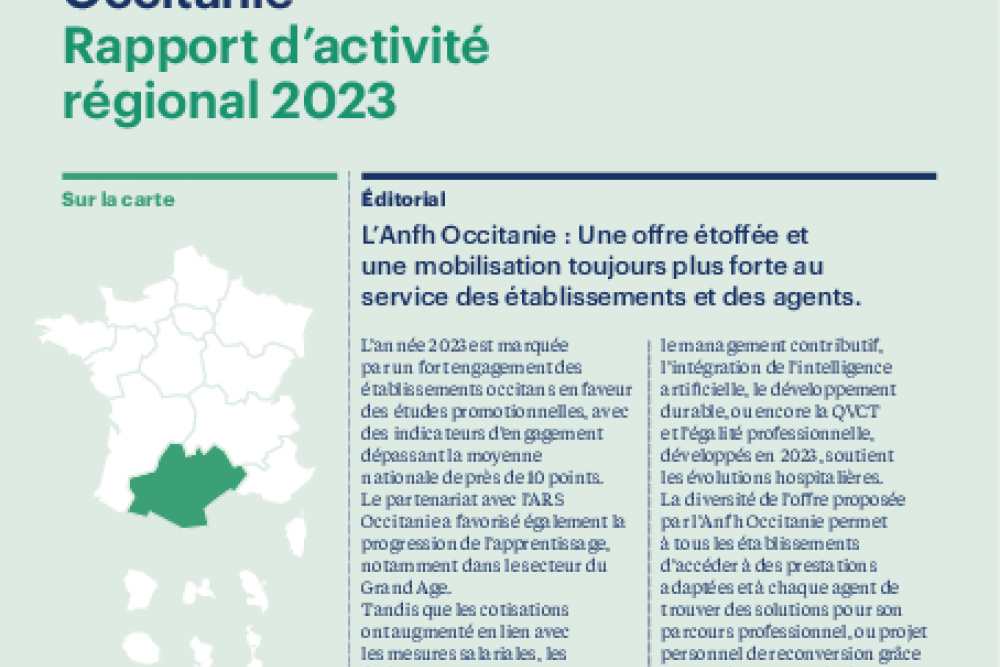 Rapport d'activité 2023 - Occitanie