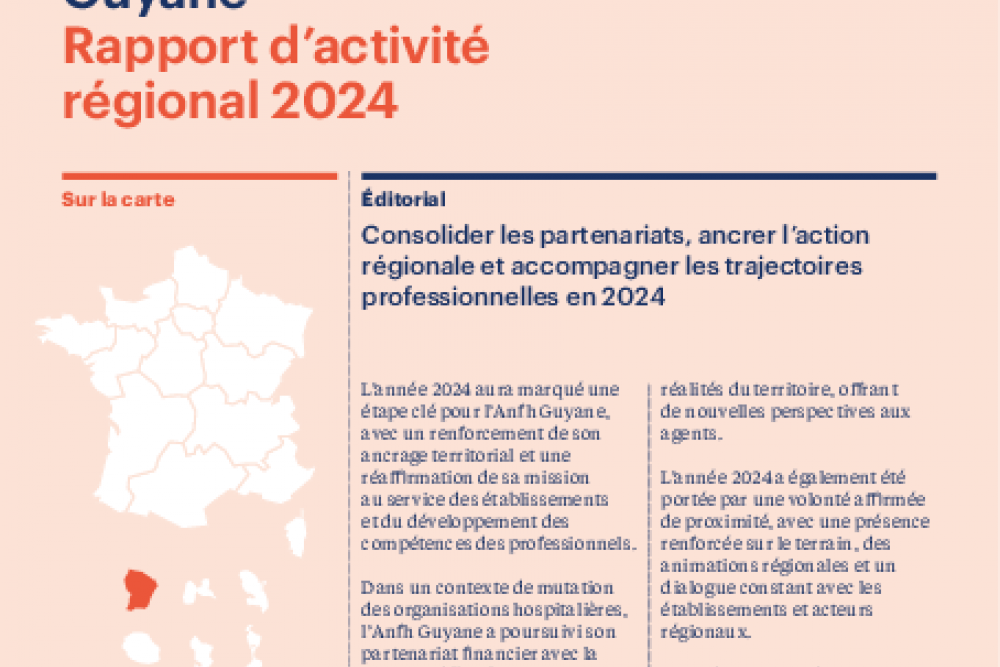 Rapport d'activité 2024 - Guyane