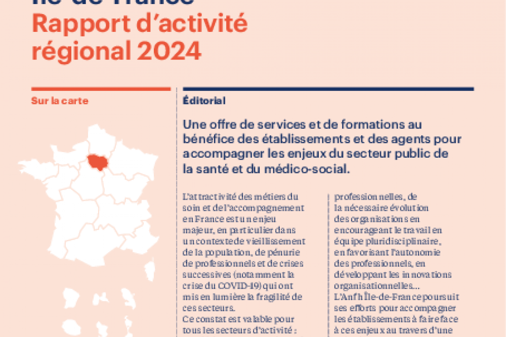 Rapport d'activité 2024 - Ile-de-france