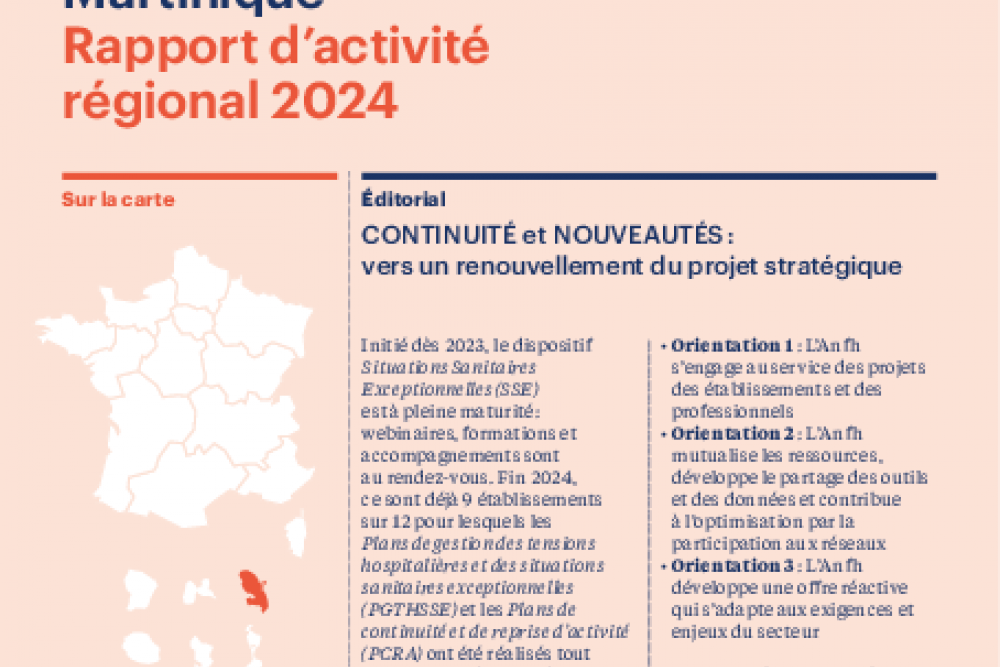 Rapport d'activité 2024 - Martinique