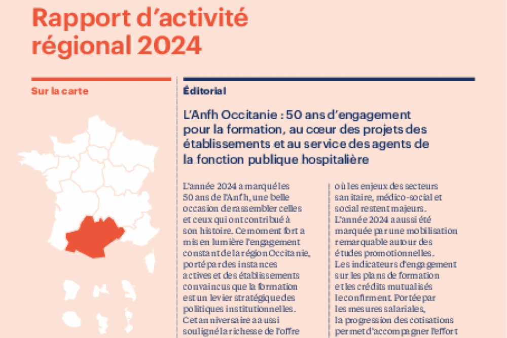 Rapport d'activité 2024 - Occitanie