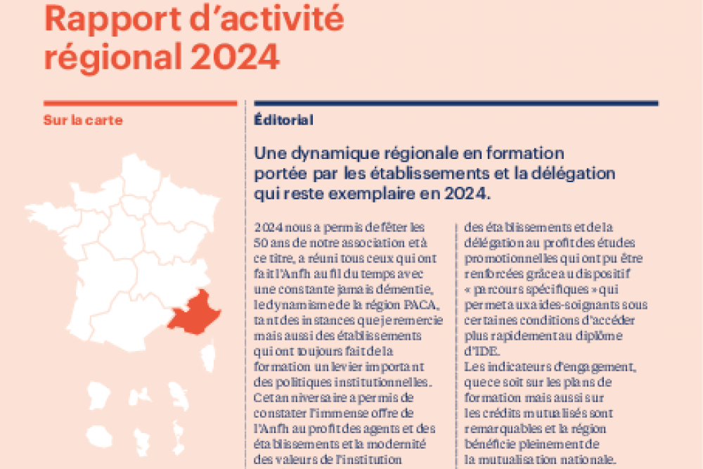 Rapport d'activité 2024 - PACA