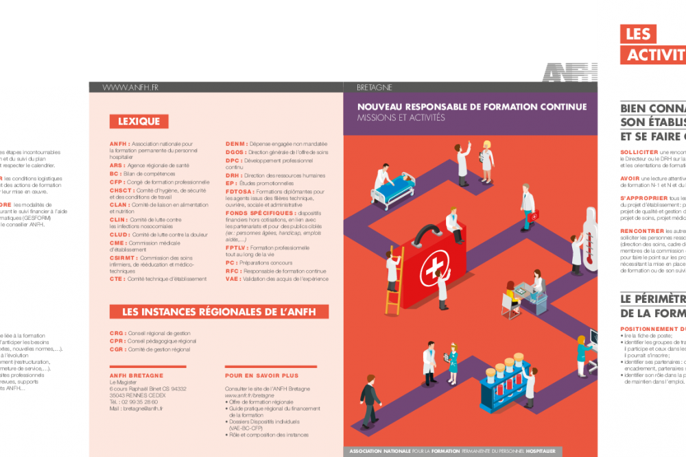  DEPLIANT "NOUVEAU RESPONSABLE FORMATION CONTINUE : MISSIONS ET ACTIVITES" : UN OUTIL POUR FACILITER LA PRISE DE FONCTION