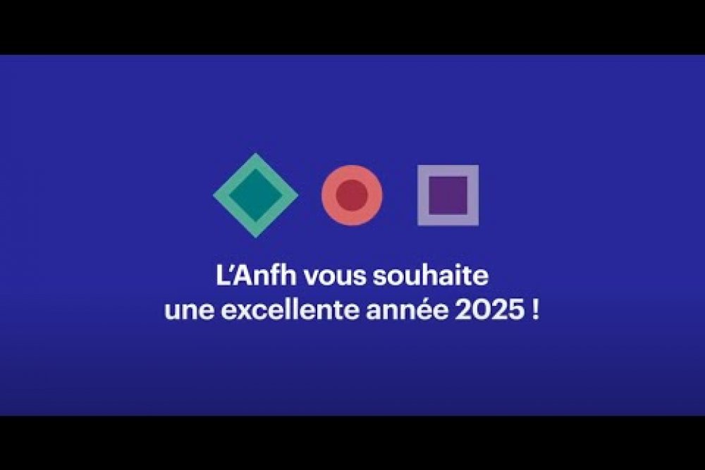 L' Anfh Ile-de-France vous présente ses meilleurs vœux pour 2025 !