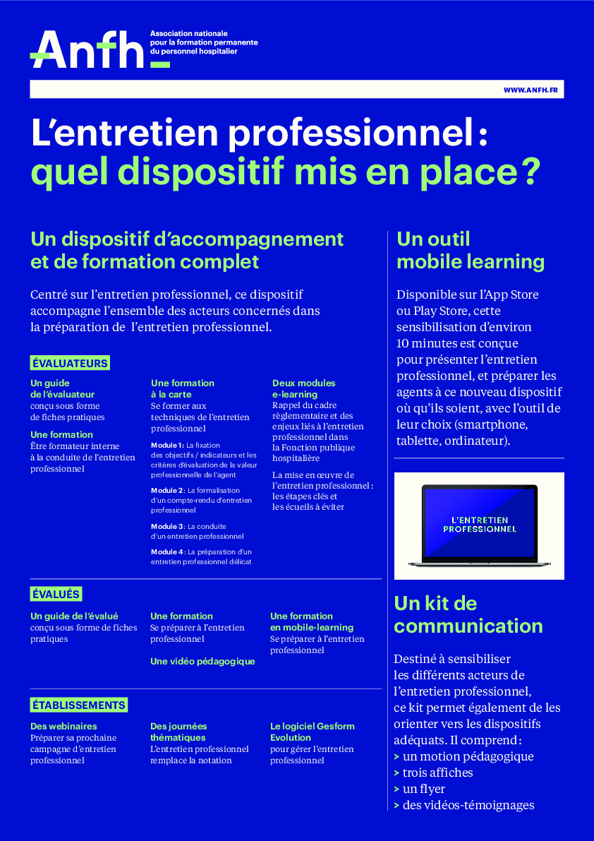 Infographie Entretien Professionnel