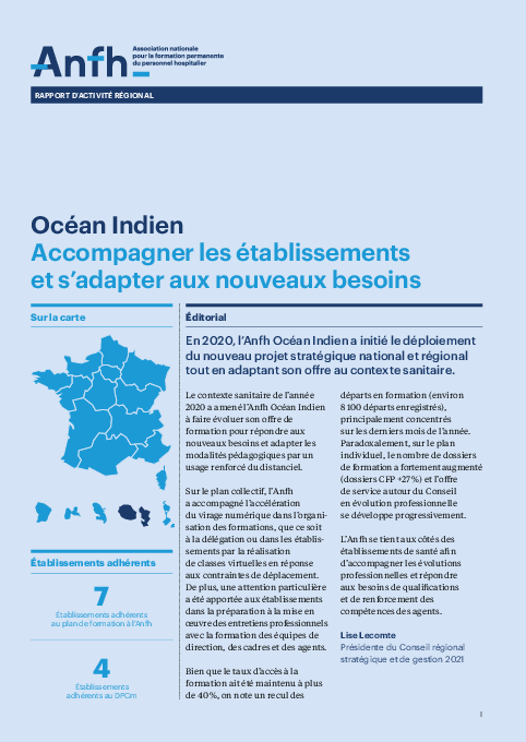 Rapport d'activité 2020 - Océan Indien