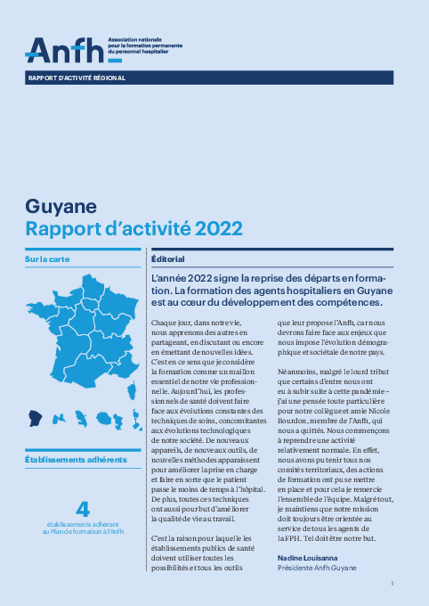 Rapport d'activité 2022 - GUYANE