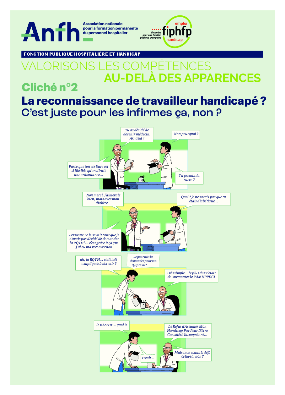 Affiche Handicap - Cliché n°2