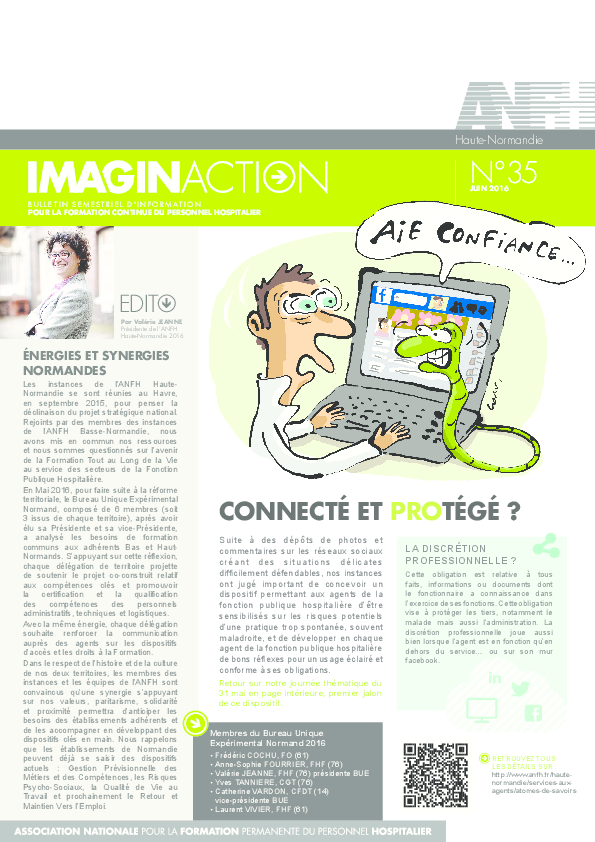 Journal Imagin'actions- juin 2016