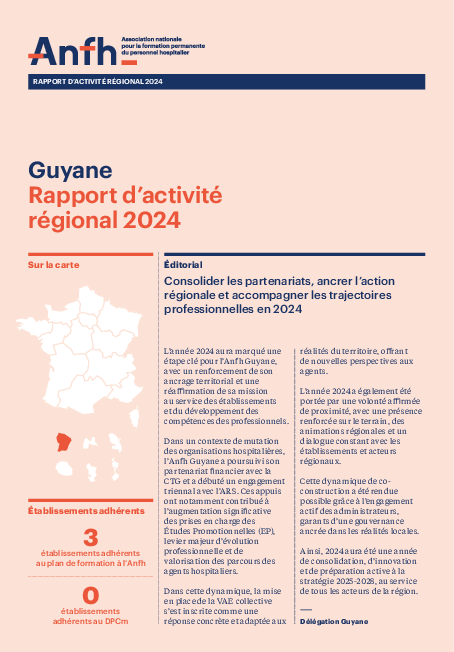 Rapport d'activité 2024 - Guyane