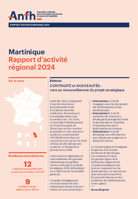 Rapport d'activité 2024 - Martinique