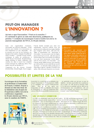 #5 - MANAGER L'INOVATION - IFCS Rouen du 28 juin 2018