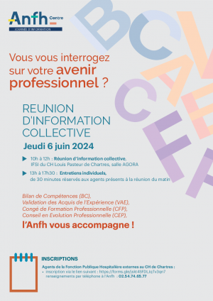 Affiche agent Hors CH Chartres