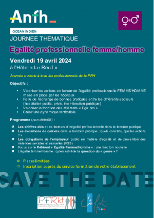 SAVE THE DATE - JOURNEE EGA PRO 