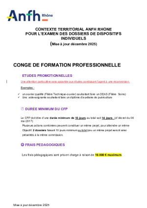 Contexte territorial RHONE