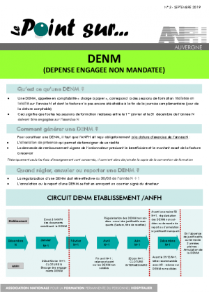 LE POINT SUR N°3 DENM