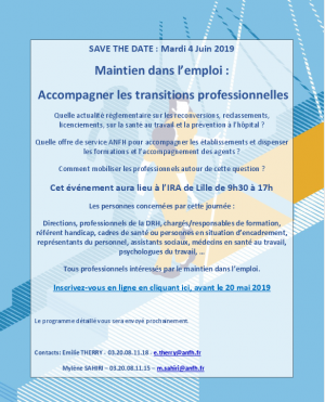 JOURNÉE MAINTIEN DANS L'EMPLOI