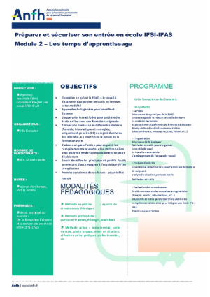 Module 2 programme