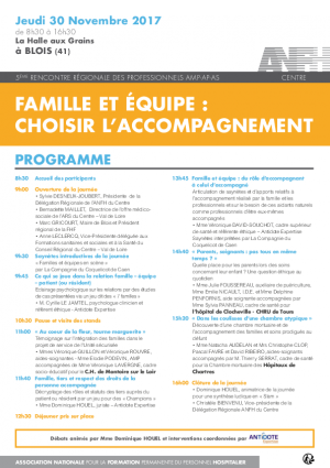 Le programme de la journée