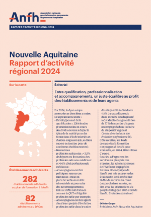Rapport d'activité Nouvelle aquitaine 2024