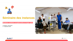 SEMINAIRE ANFH - PROGRAMME 