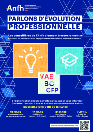 Affiche  "Parlons évolution professionnelle"